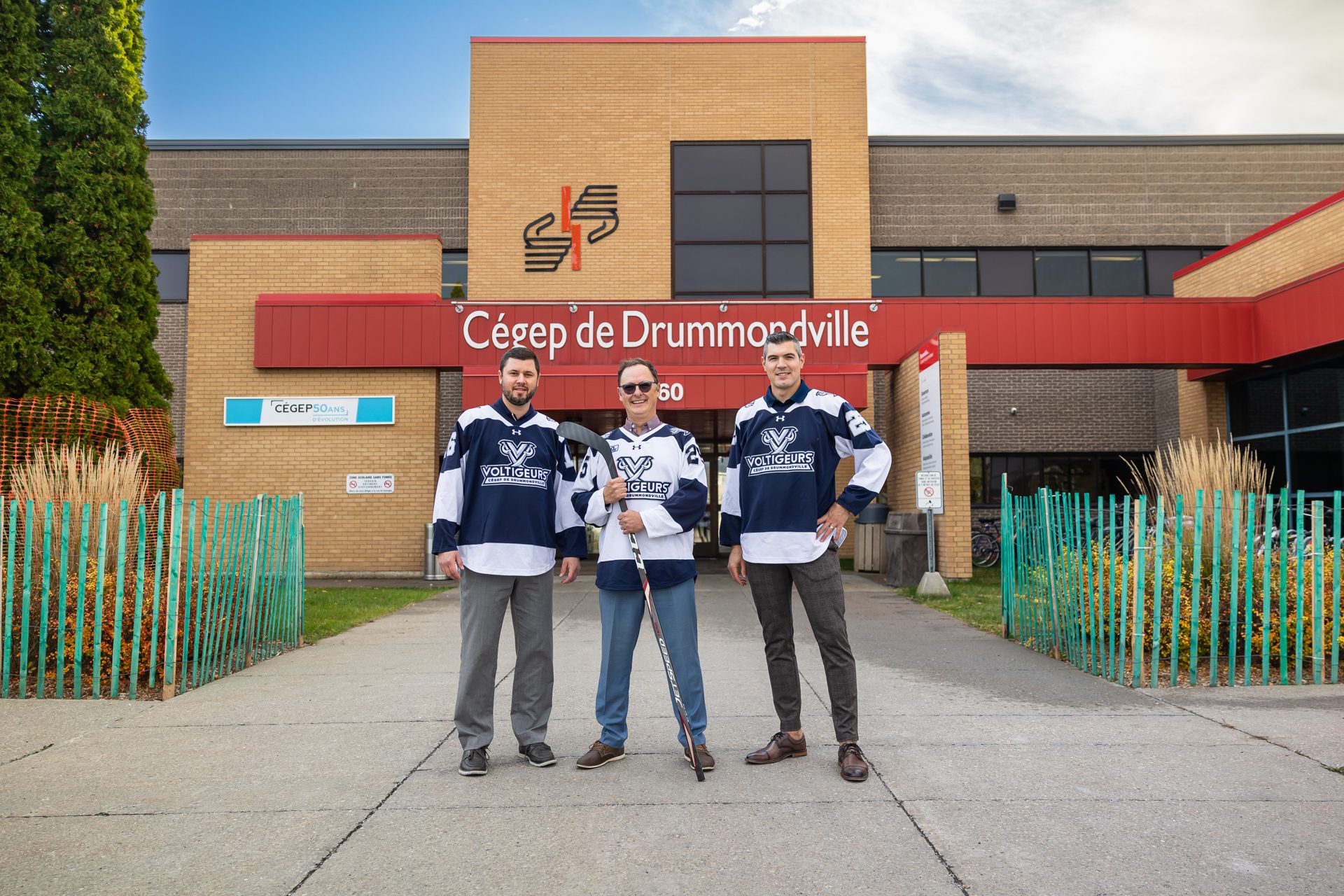 Le Cégep de Drummondville aura son équipe de hockey masculin dès l